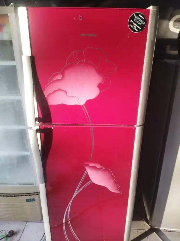 Jual kulkas 2 pintu normal no kendala merk POLYTRON BALEZZA