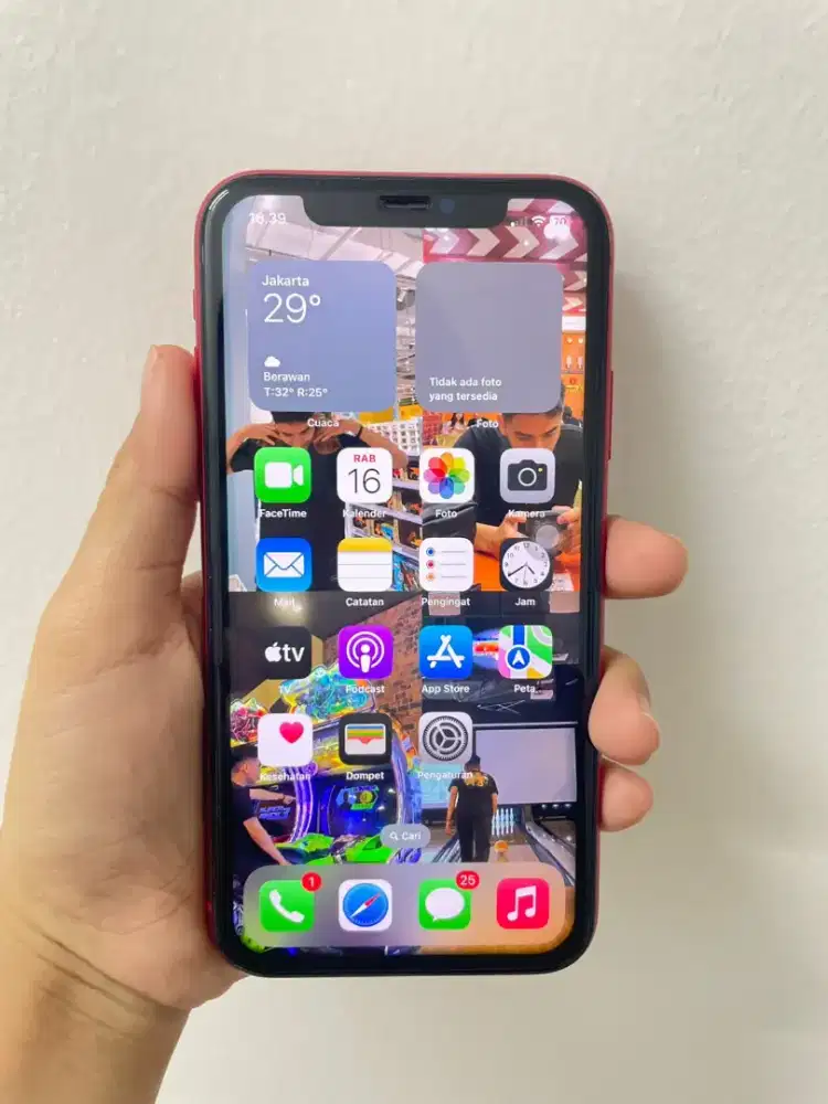 iPhone 11 64GB Red - Sinyal Permanen Bea Cukai