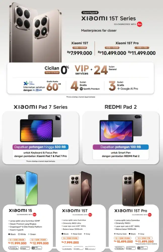 Tablet Xiaomi Cicilan Kredivo