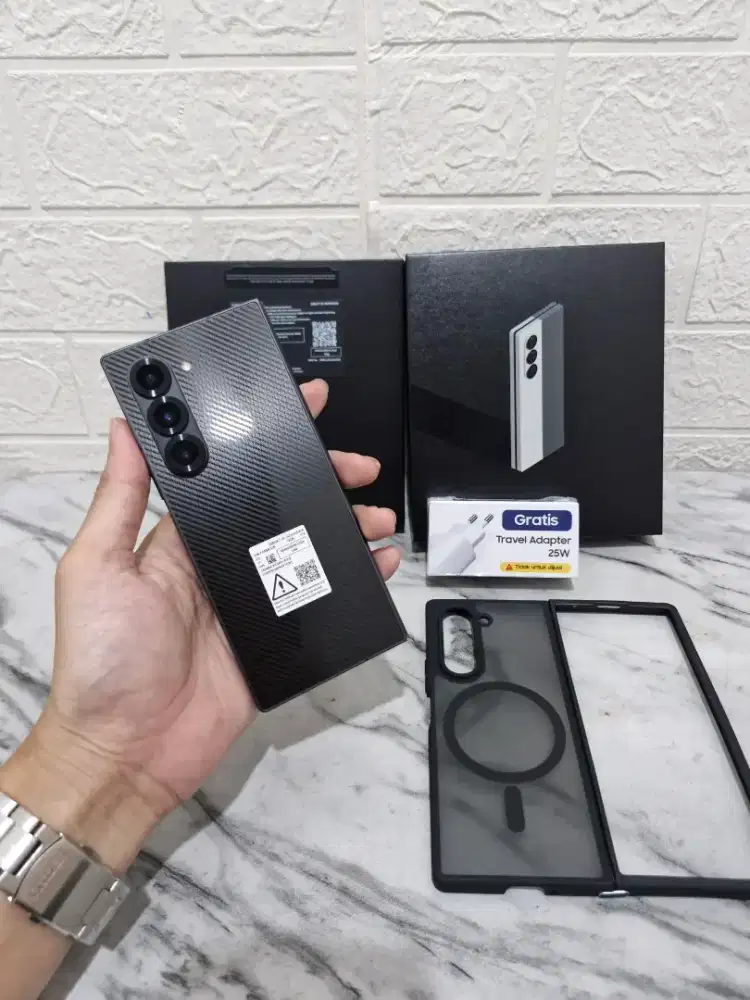 Samsung Fold 6 12/1TB SEIN resmi exclusive crafted black