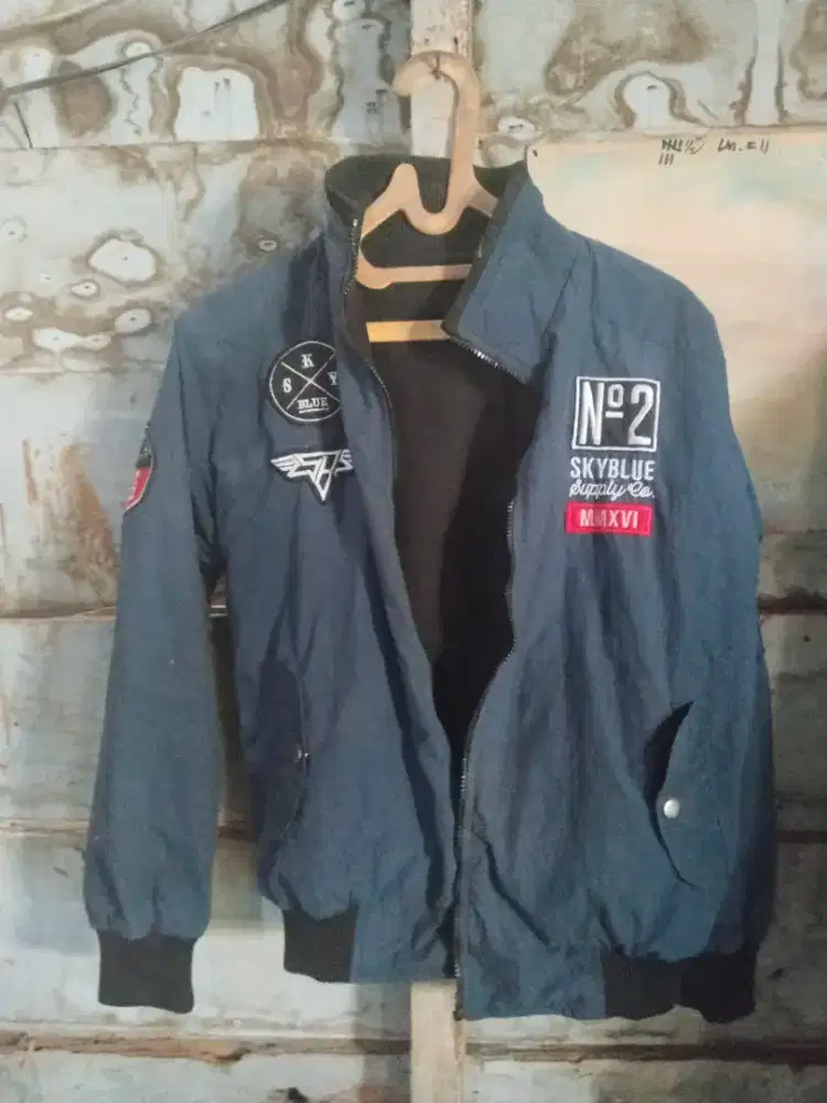 Jaket boomber pria