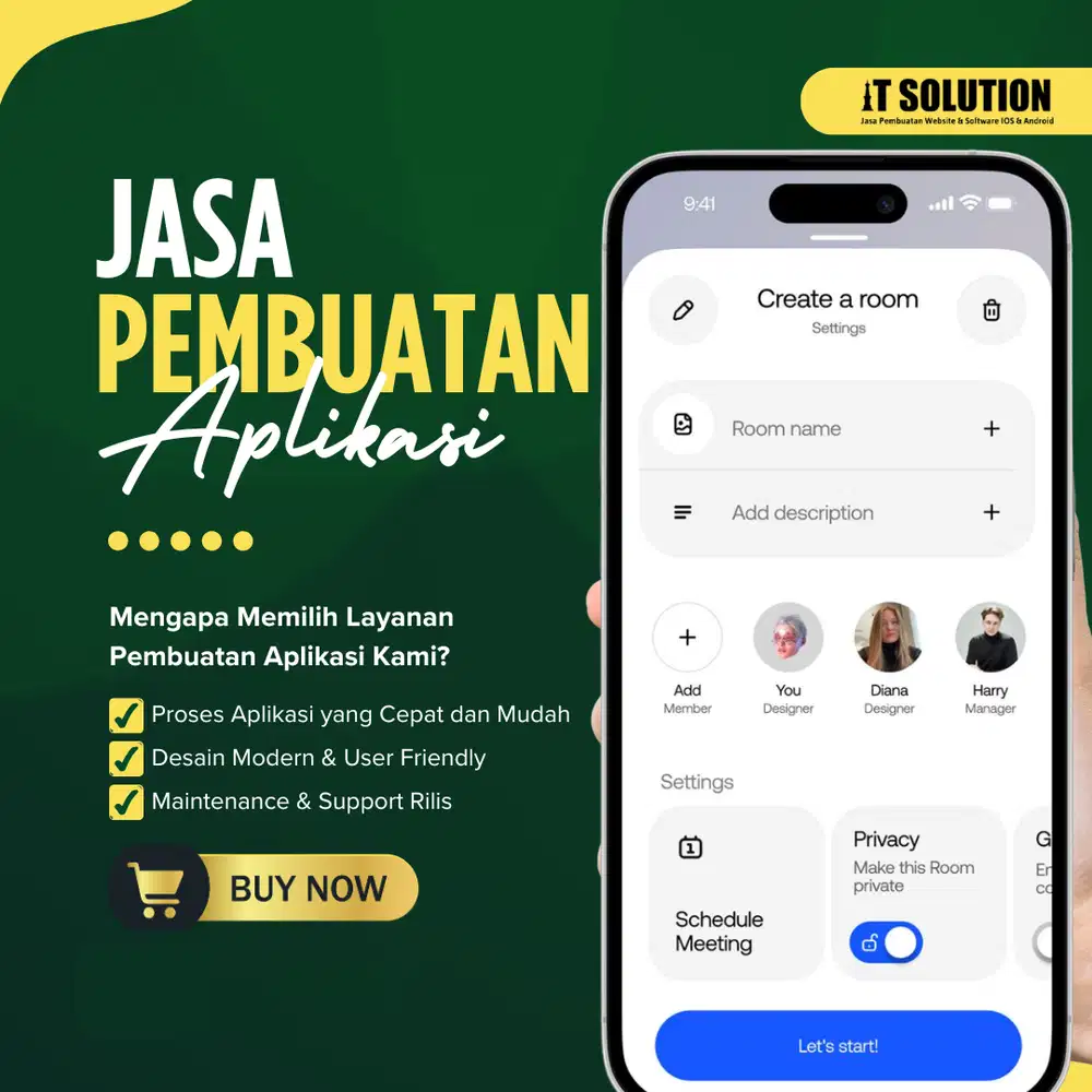 Jasa Pembuatan Aplikasi Android & Web Profesional