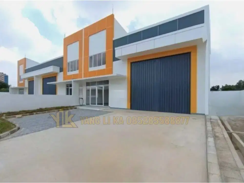 Dijual Cepat Unit Terbatas Harga Miring Gudang Pabrik Supporting Industrial Building Luas Tanah 11,5x102 Jababeka Cikarang