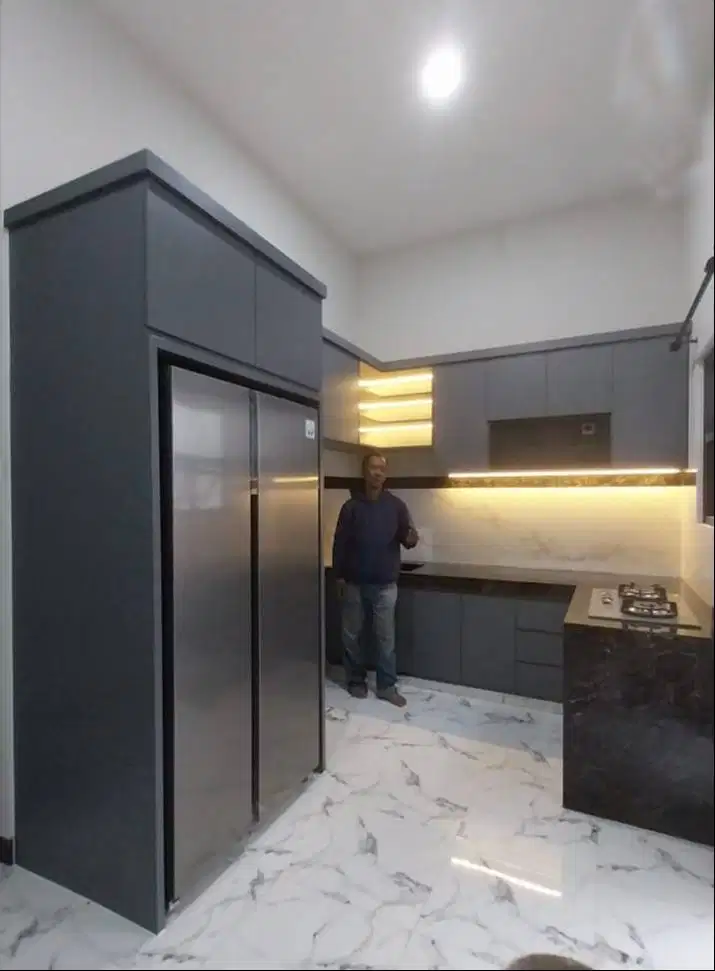 Kitchen Set Custom Minimalis Surabaya – Kaloka Interior