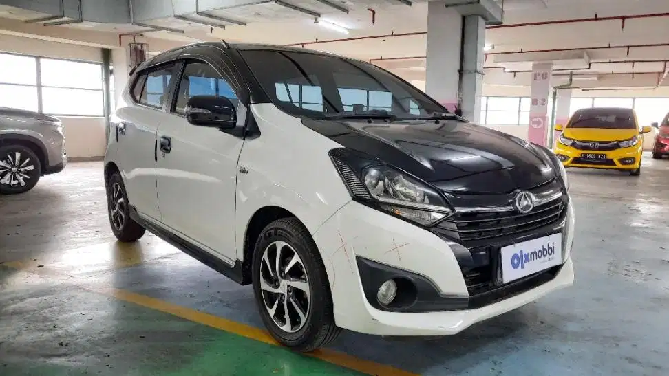 TDP 4,JT Daihatsu Ayla 1.2 X Bensin-AT Putih 2017