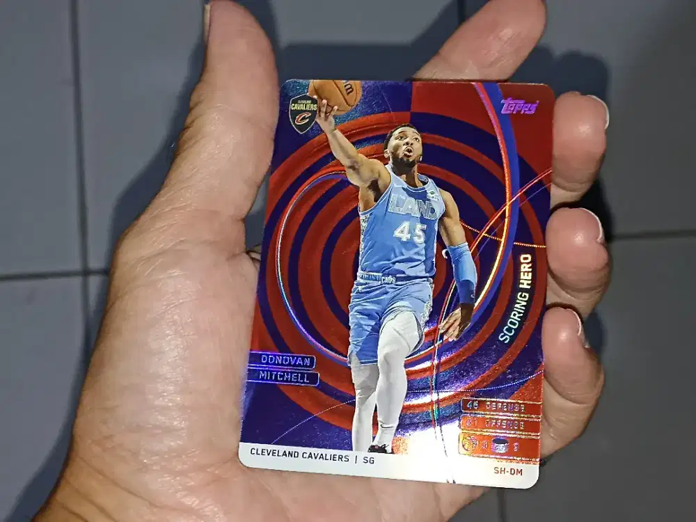 Kartu Basket Donovan Mitchell Original