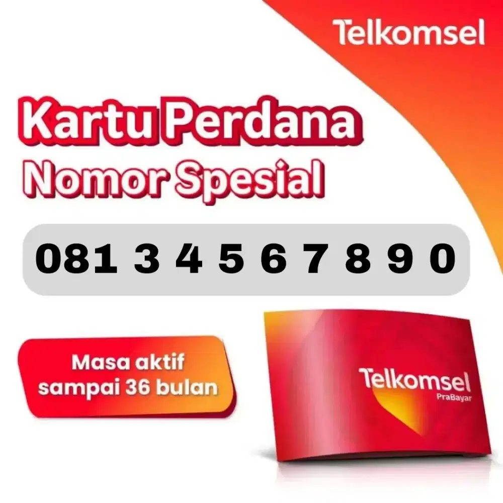 Nomor Cantik 11 Angka Telkomsel