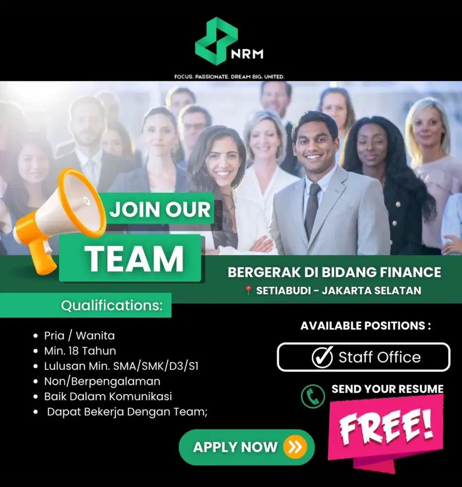 Lowongan Kerja SMA/SMK Jabodetabek