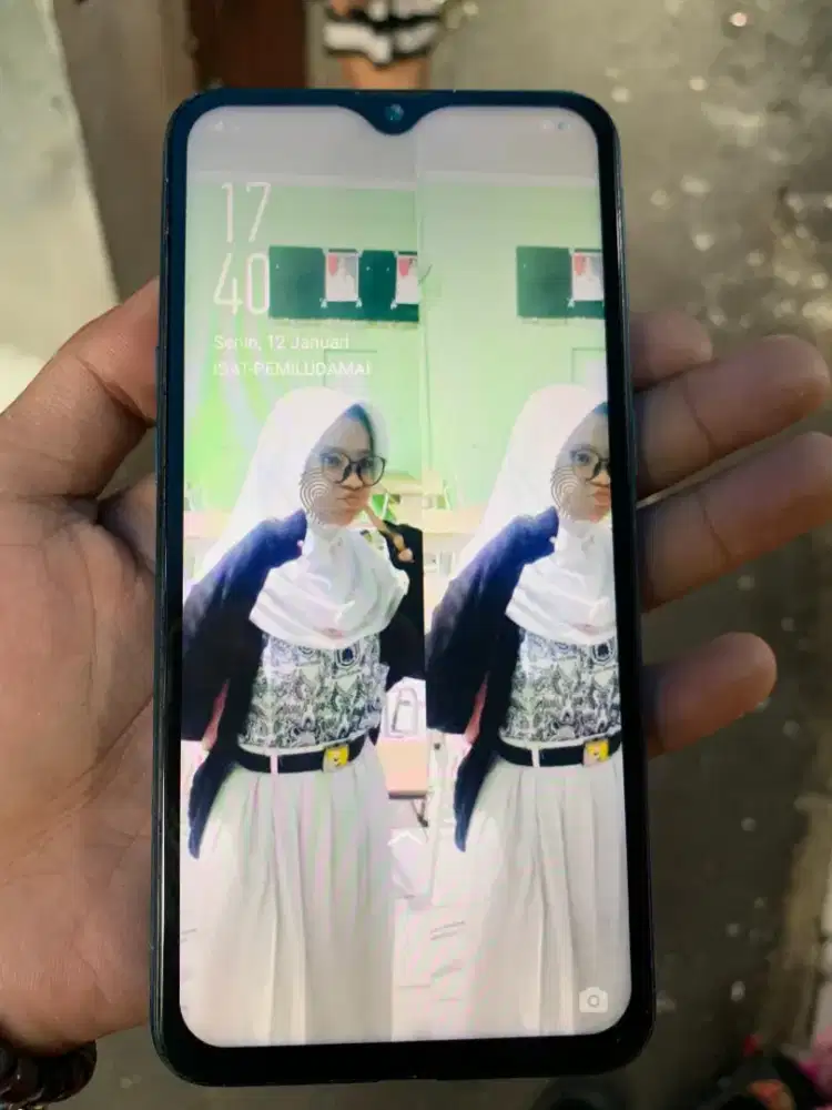Oppo A7 (4/64) Minus Backdoor patah Dikit tapi ga ngaruh