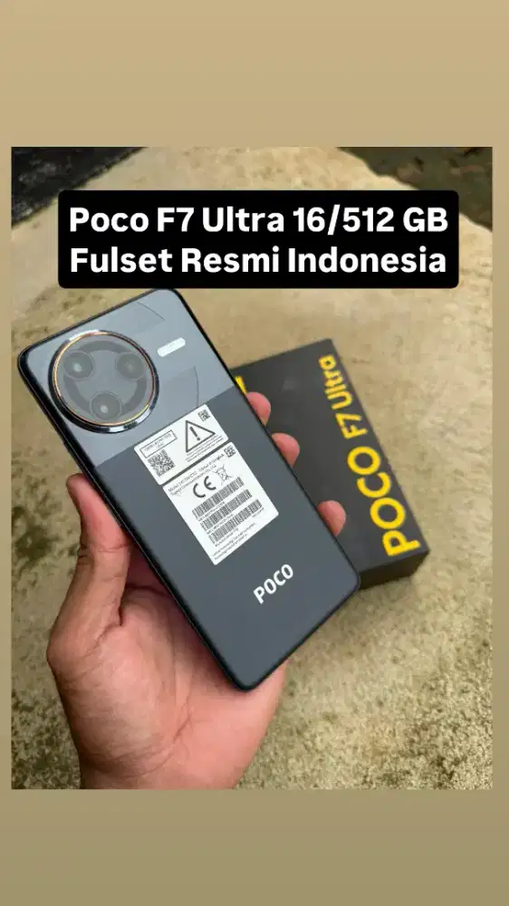 Poco F7 Ultra 5g Fulset Garansi Resmi