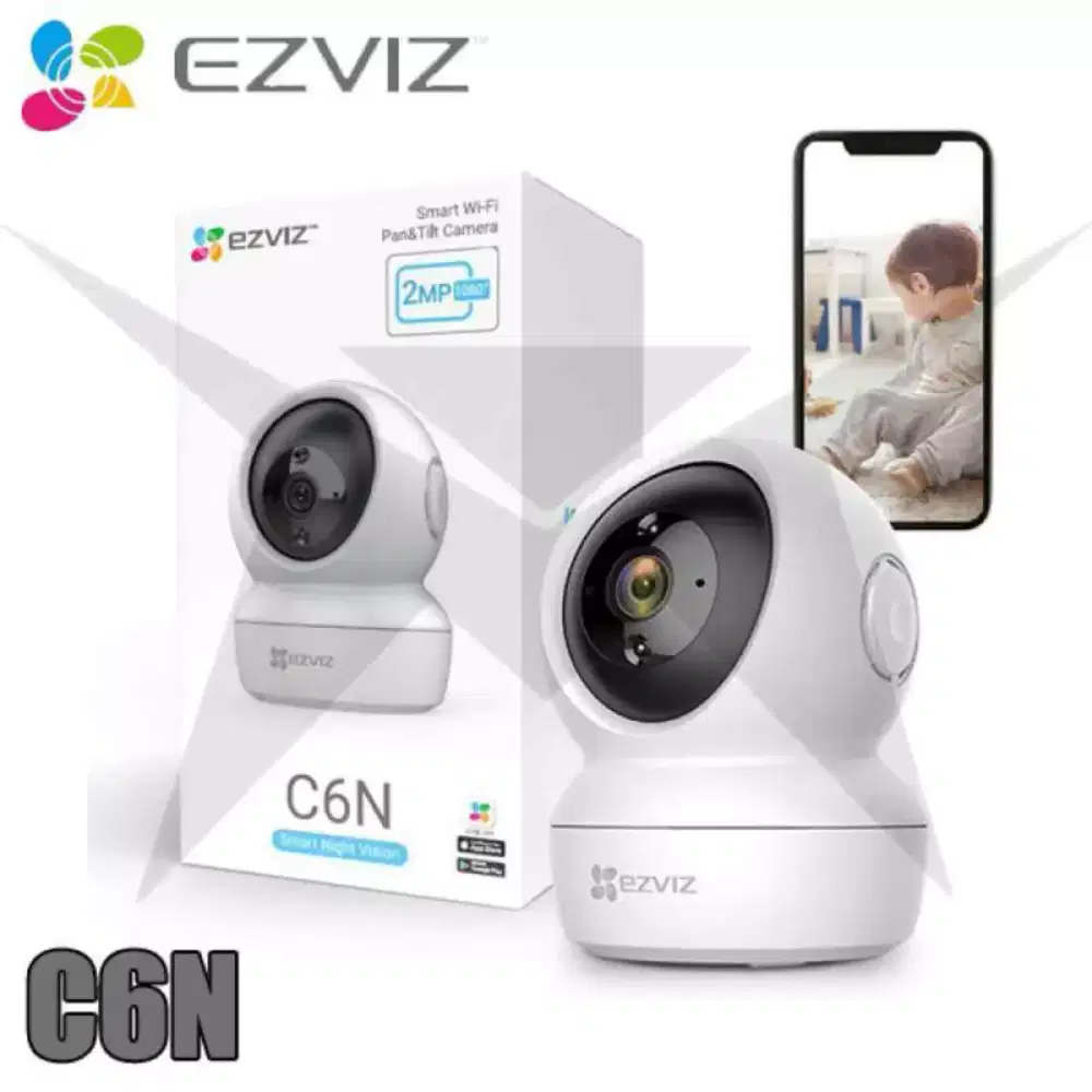 smart cctv ezviz wifi kamera 2mp