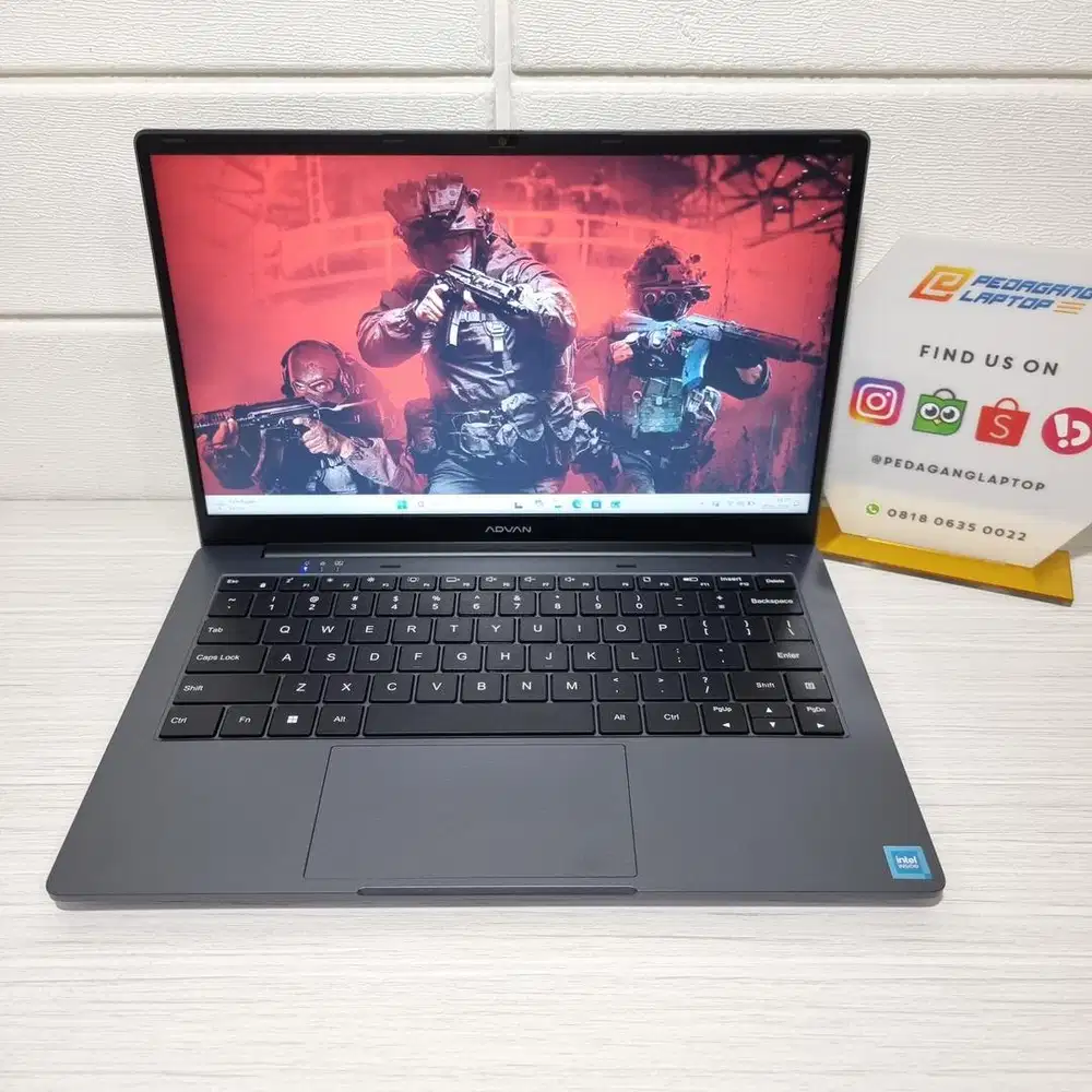 Laptop Advan Tbook Intel N100 RAM 4GB SSD 128GB LIKE NEW FULLSET