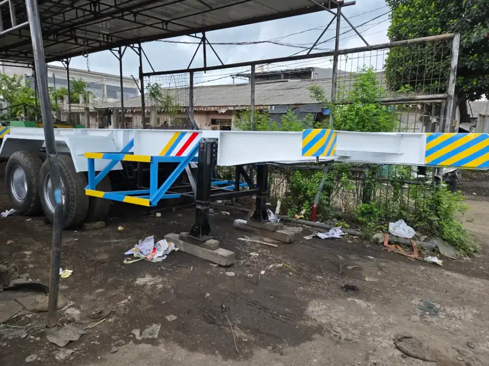 Buntut Trailer 20 Feet Rangka