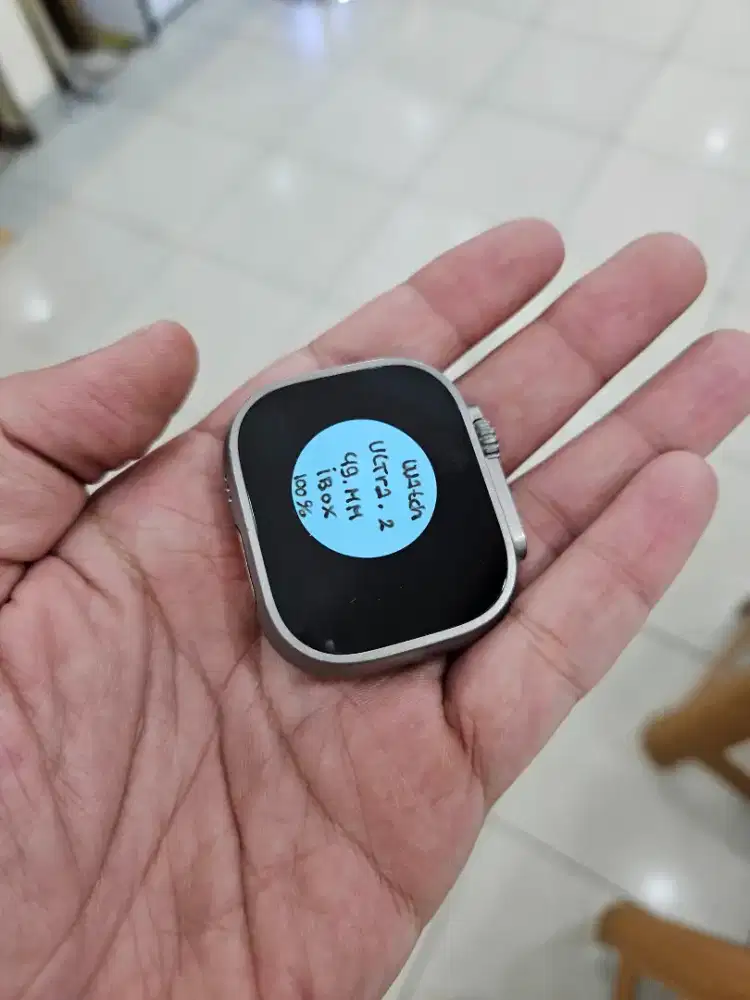 Apple watch ultra 2 ibox bh 100% like New tanpa minus