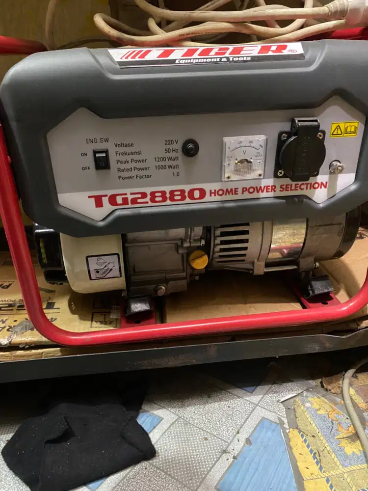 Jual Genset baru 2x pakai