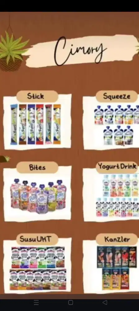 Menjual minuman dan kenzler