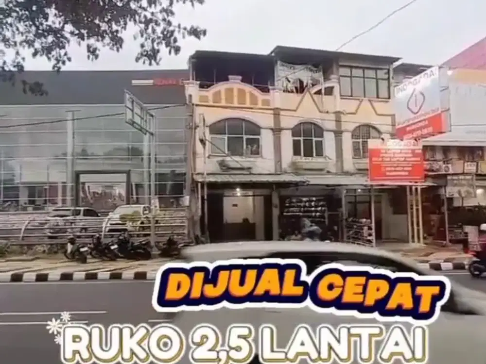 Dijual Cepat Ruko 2.5 Lt Jl Raya Margonda Depok