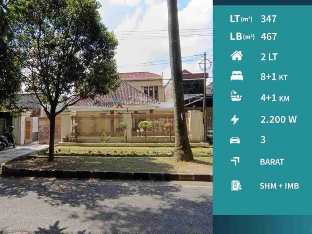 Dijual Rumah Klasik Terawat Siap Huni Jln Pulau-Pulau, Klojen Malang