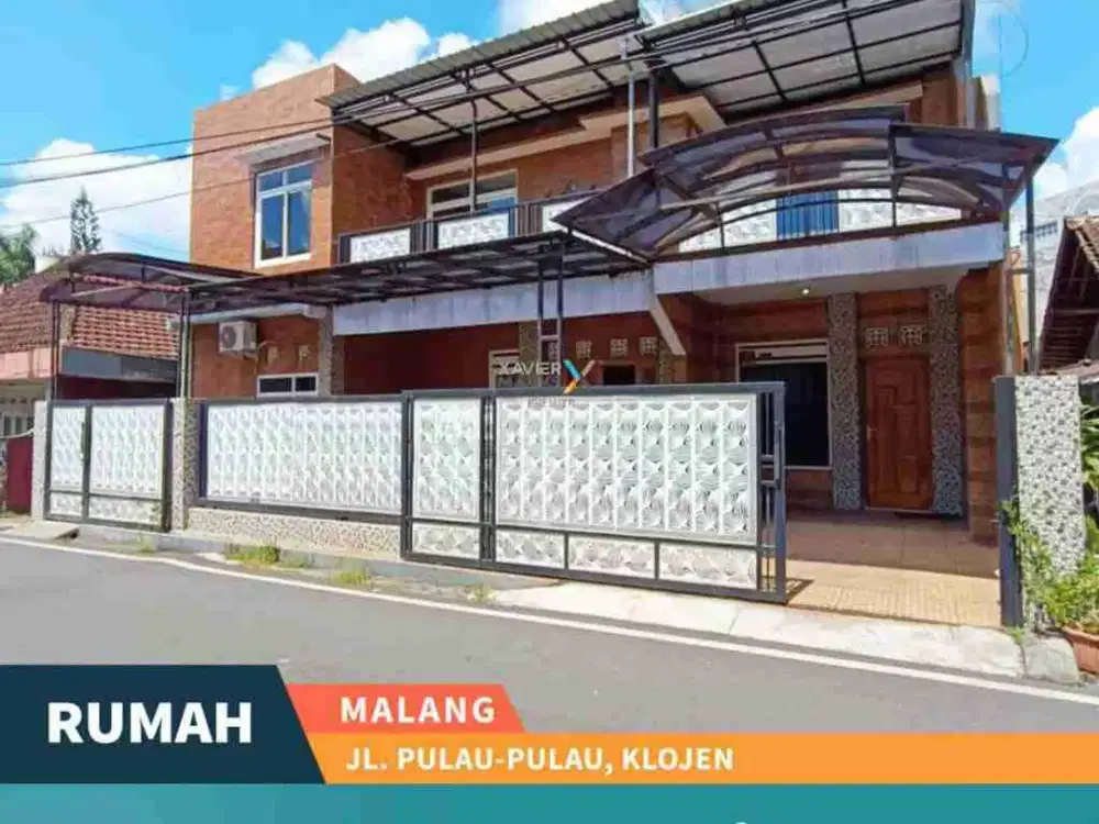 Dijual / Disewakan Rumah Modern Terawat di Jln Pulau2, Klojen Malang