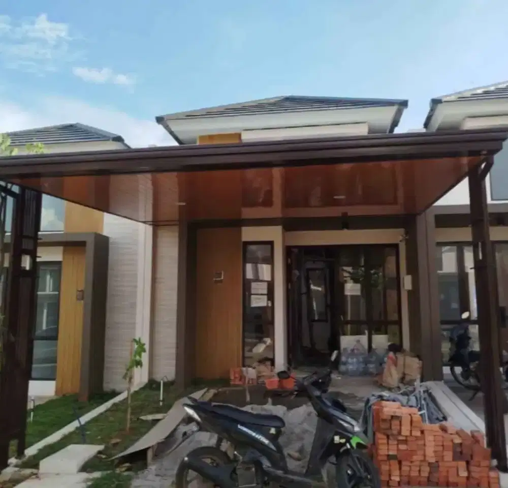 Kanopi atap minimalis