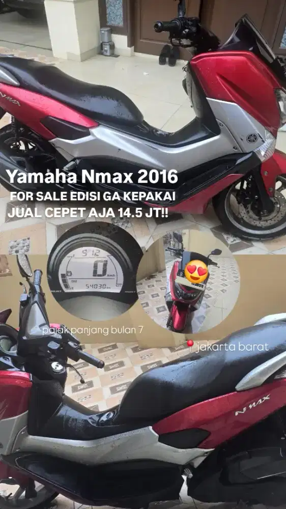 Dijual Cepat Yamaha Nmax 2016