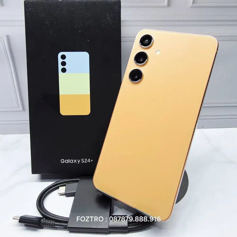 Samsung Galaxy S24 Plus 12/256GB Exclusive Orange Fullset Like New
