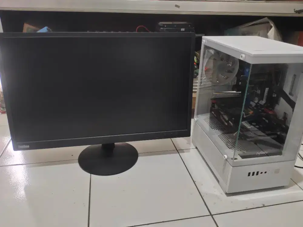 Komputer core i7 3770 layar 24inc wide