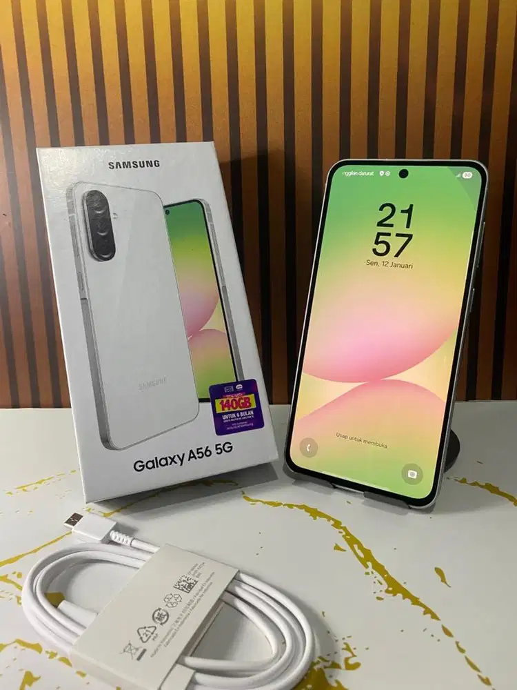Samsung A56 8/256 SEIN 5G Fullset Garansi On Like New