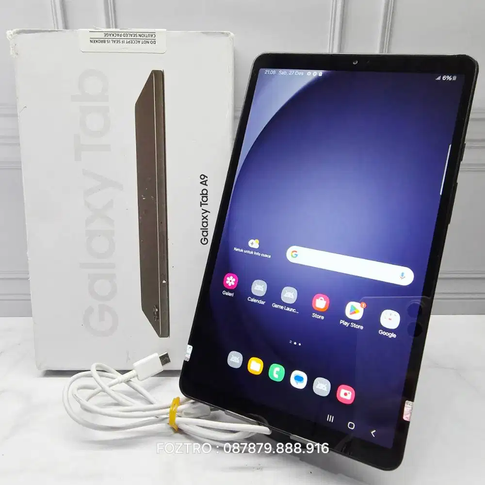 Samsung Galaxy Tab A9 LTE 4/64GB Fullset Ori No Minus