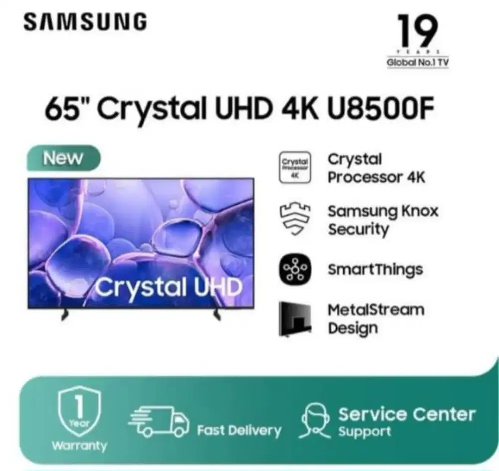 SAMSUNG 65INCI UHD 4K