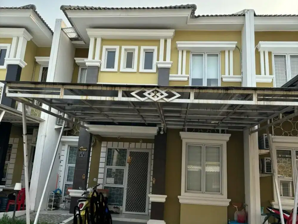DIJUAL Rumah Fiordini IL LAGO GADING SERPONG SEMI FURNISHED