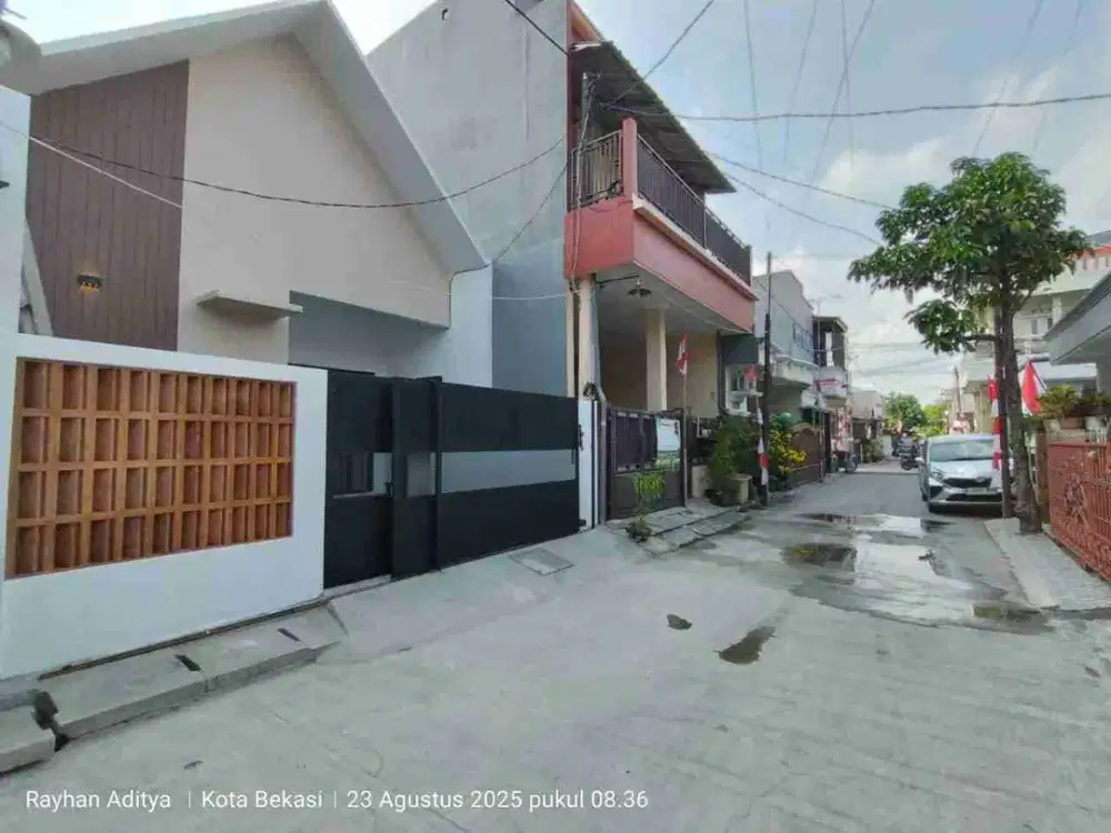 rumah baru renovasi di wisma asti 1 bekasi utara
