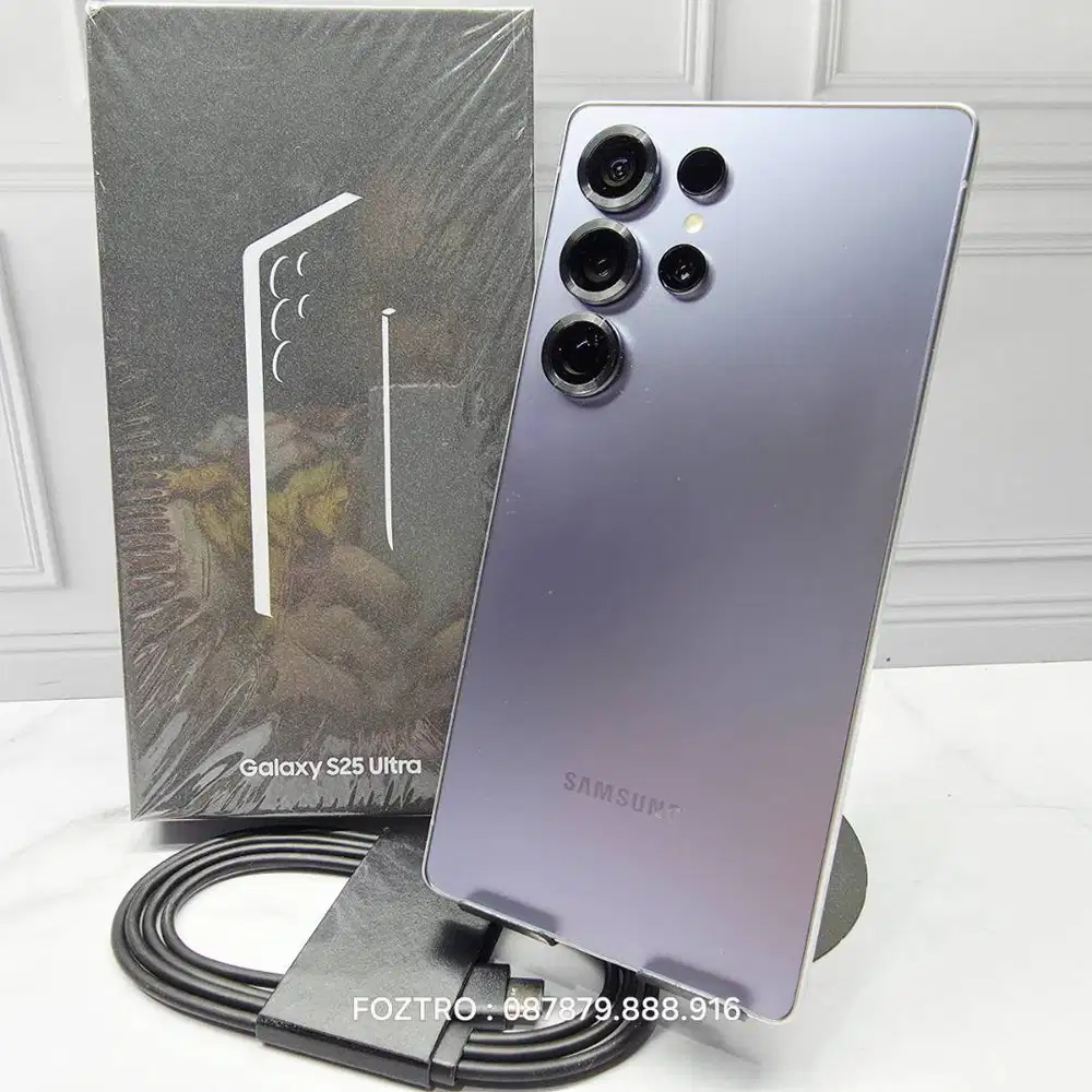 Samsung Galaxy S25 Ultra 12/256GB Fullset Super Like New Resmi SEIN