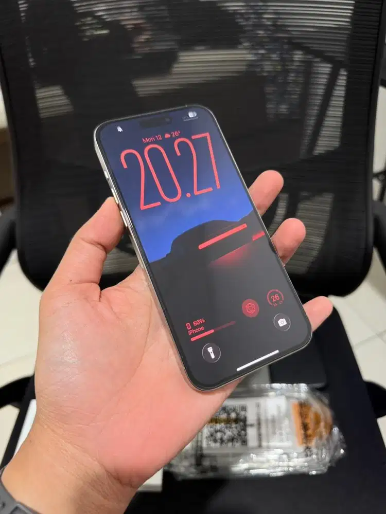 15 Pro Max 256gb Natural Titanium Mulus Banyak Bonus