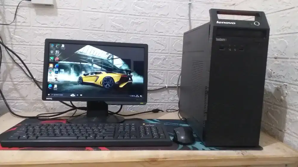 Komputer Lengkap Lenovo Core i5 Siap Pakai