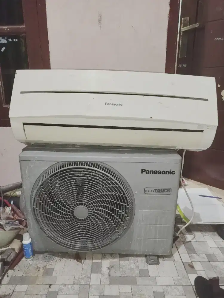 Jual AC Panasonic 3/4 PK ,mulus, normal, orisinil + pasang