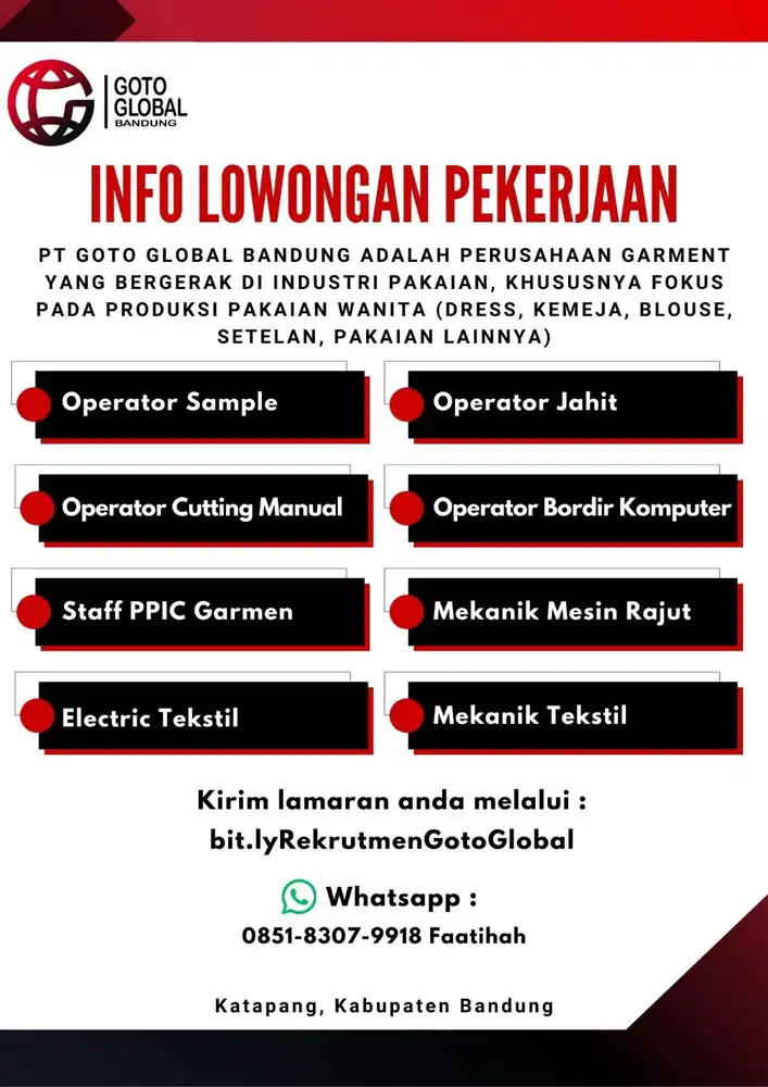 Loker (Lowongan Pekerjaan Kabupaten Bandung)