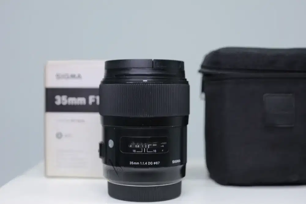 Lensa sigma art 35mm for canon