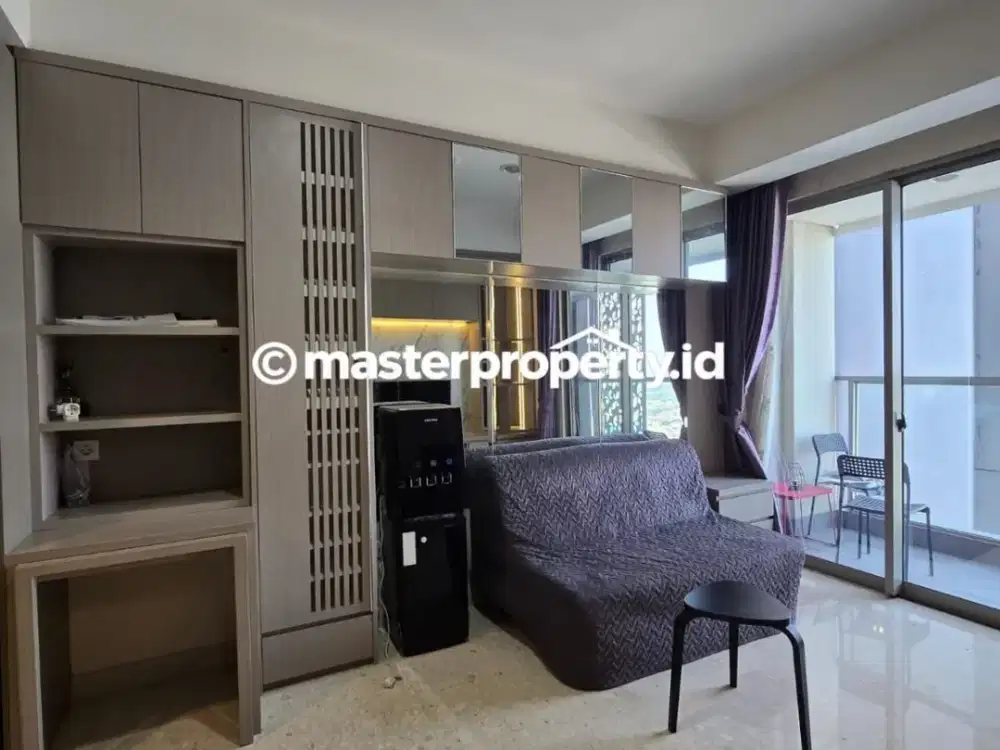Disewa Apartemen Gold Coast PIK, 1BR, 51m2, Full Furnished interior, View Laut