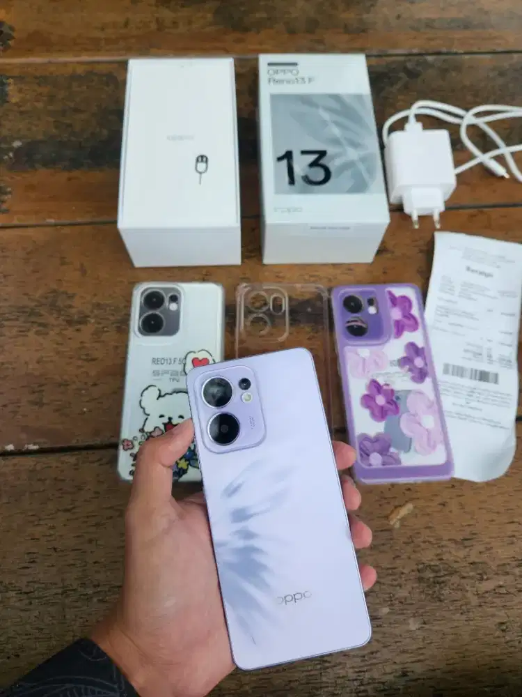 Oppo Reno 13F 8/256 (Warna Purple)