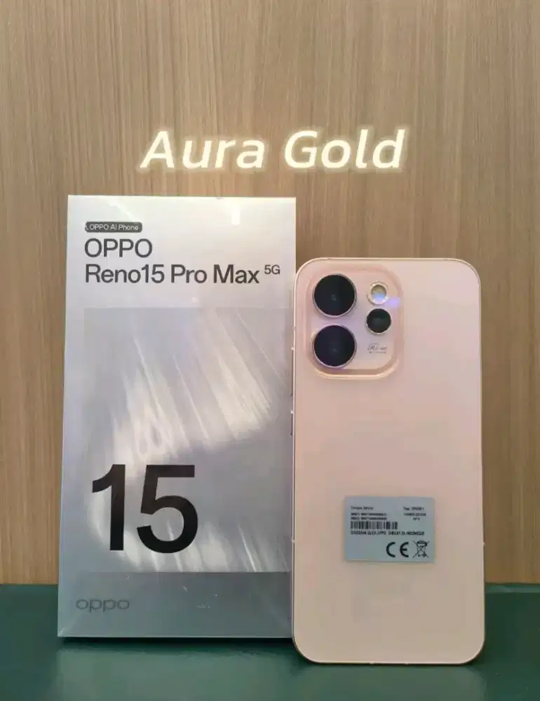NEW OPPO RENO 15 5G PROMAX 12/512GB