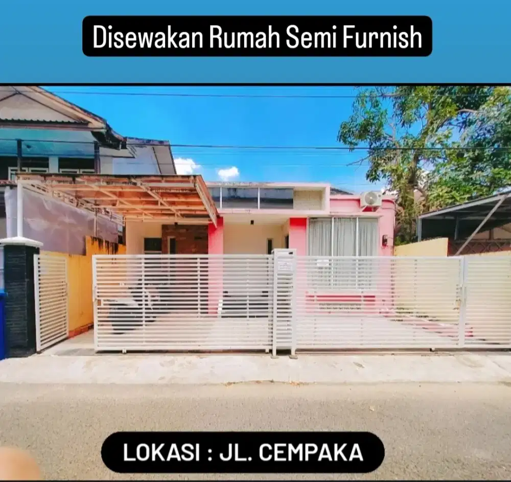Disewakan Rumah Semi Furnish