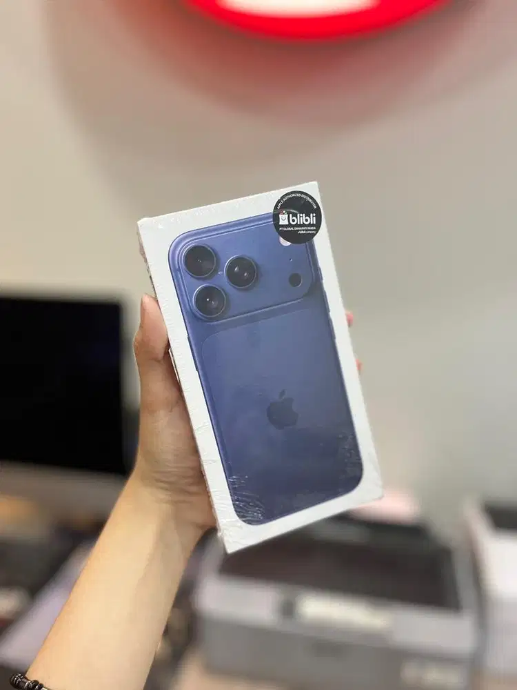 IPHONE 17PRO 256 BLUE NEW RESMI INDO