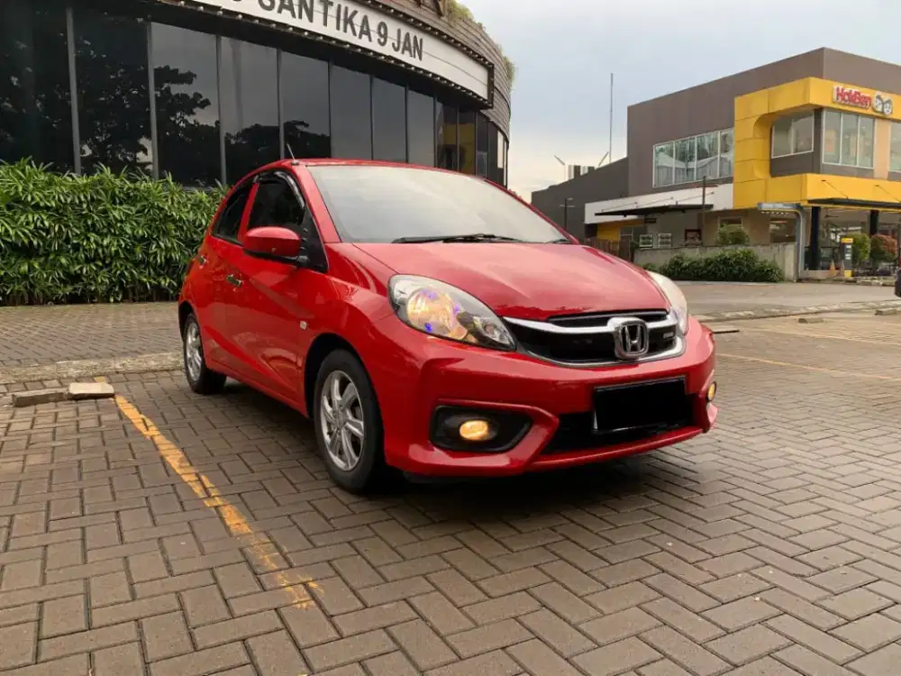 KM ANTIK BARU 28RB!! HONDA BRIO 1.2 S MT MANUAL 2017 MERAH