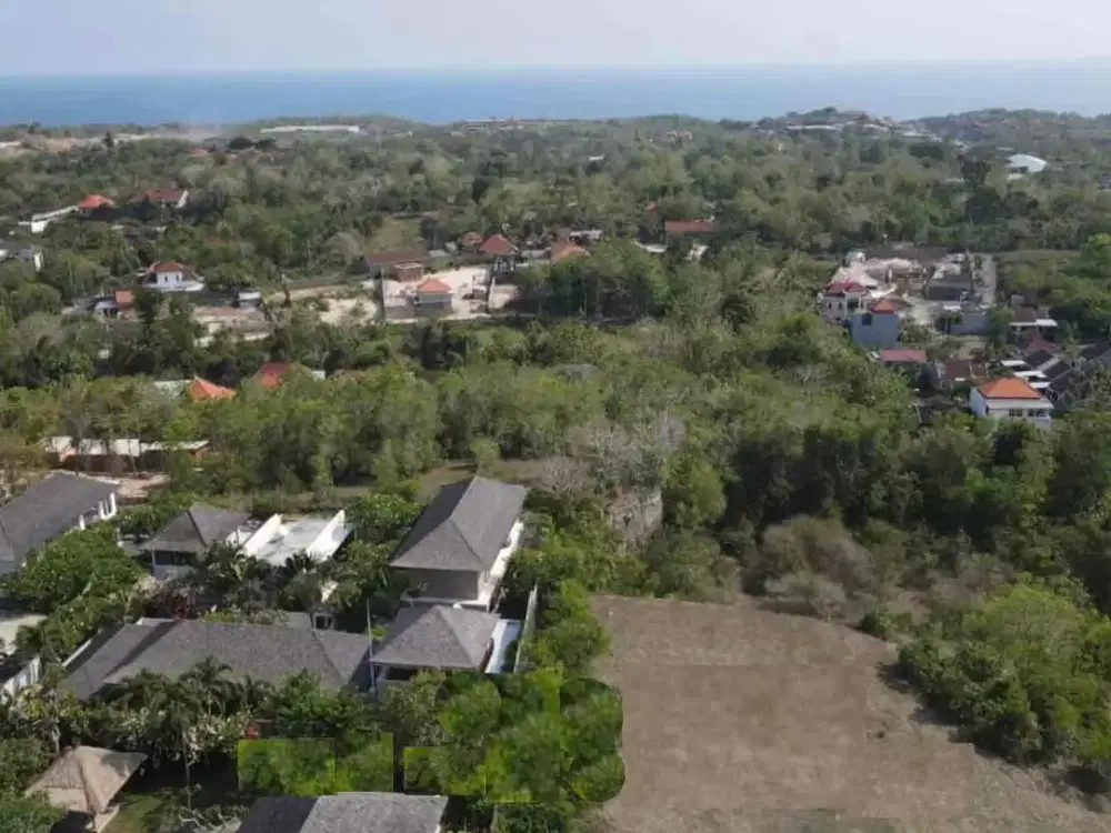 Tanah ocen view kuta selatan dekat dengan Pantai Melasti