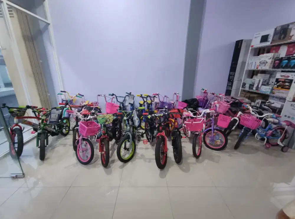 Sepeda anak cowok cewek