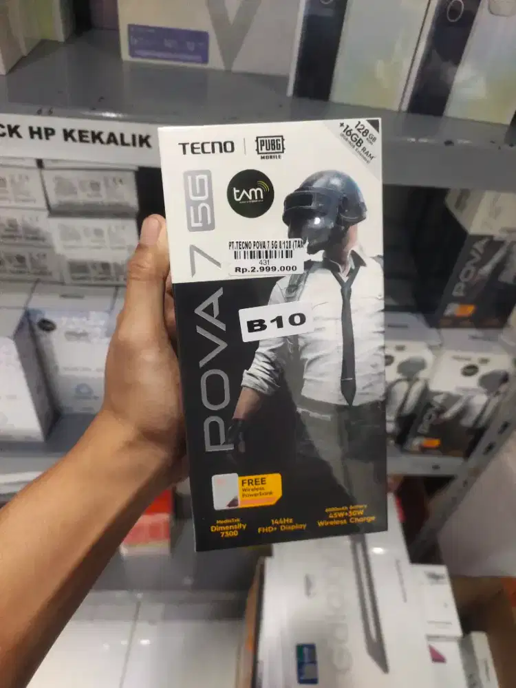 TECNO POVA 7 5G 8/128GB | ATLANTIS DAHSYAT