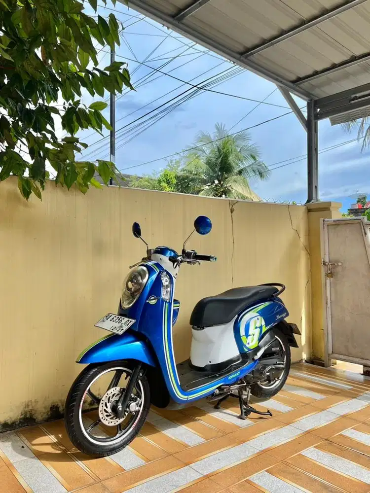 Honda Scoopy FI ISS Starter Halus