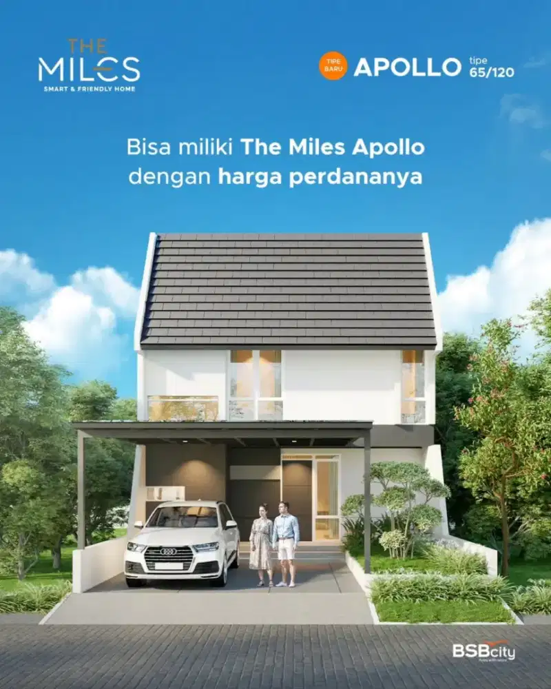 The MILES SMARTHOME BSB SEMARANG - TYPE APOLO 65/120