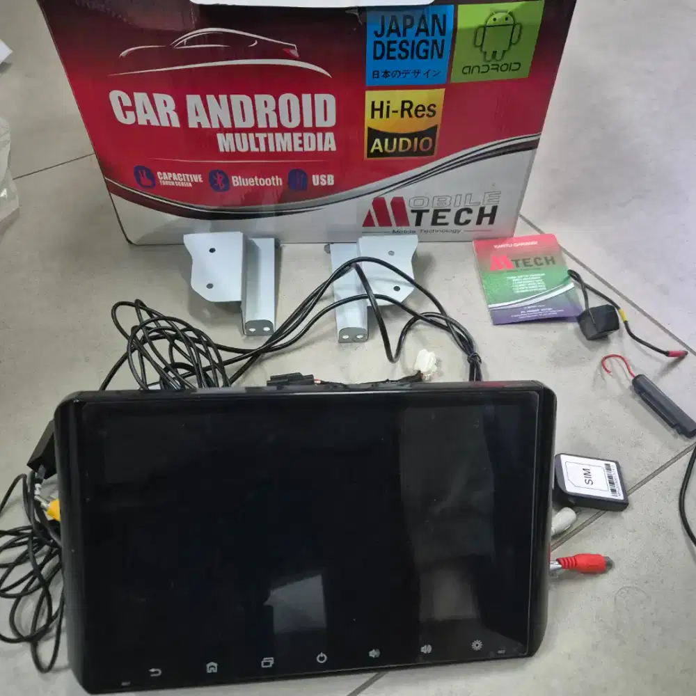 Xpander Head Unit Tape Radio Android Youtube Peta Gps Kamera Mundur